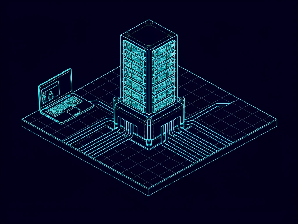 Technical portal infrastructure diagram