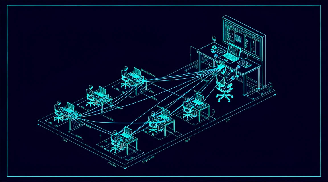 Technical representation of cookie data flow