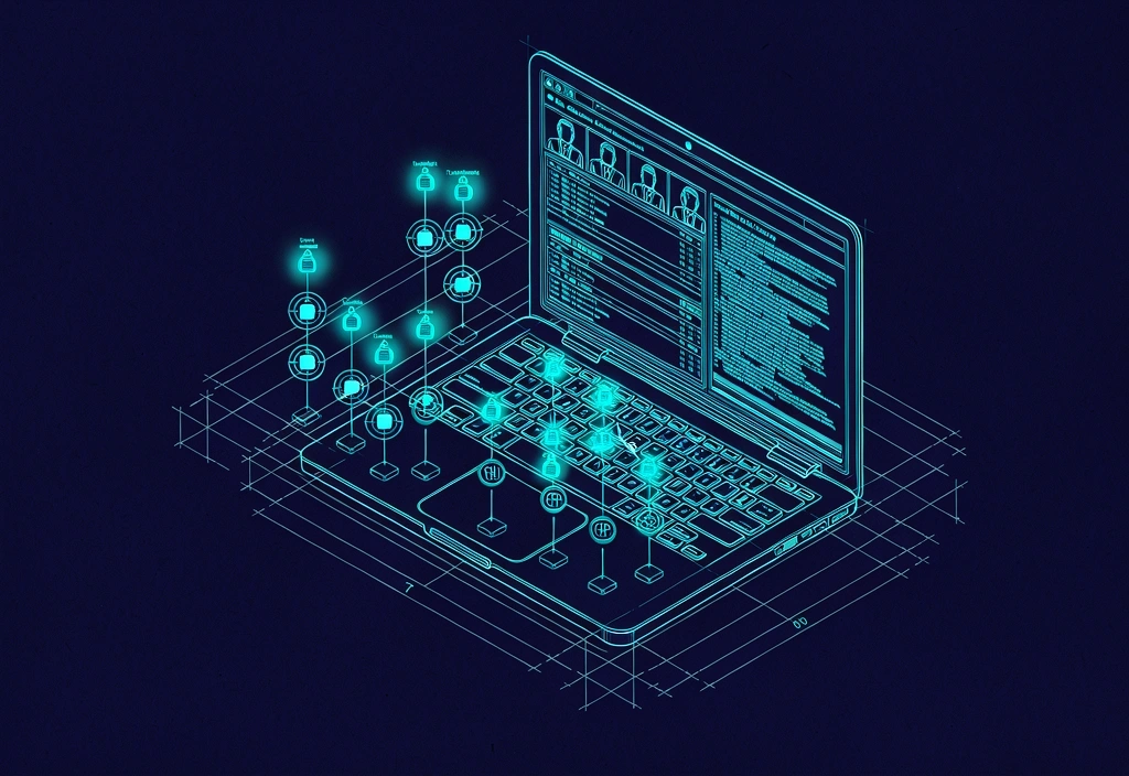 Associate portal login and account setup flow diagram.